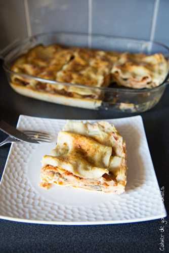 Lasagnes aux blettes