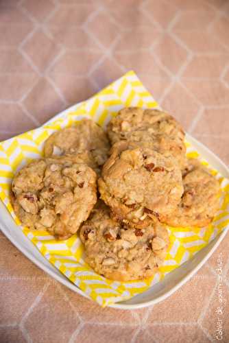 Cookies amandes et chocolat dulche