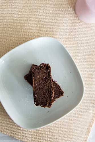 Gâteau au chocolat à la banane sans sucre ajouté