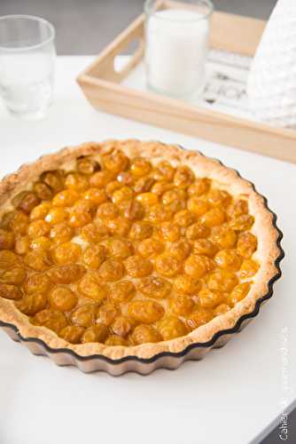 Tarte sablée aux mirabelles