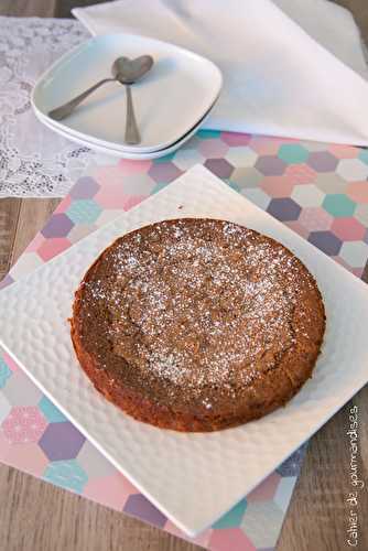 Fondant au chocolat et praliné