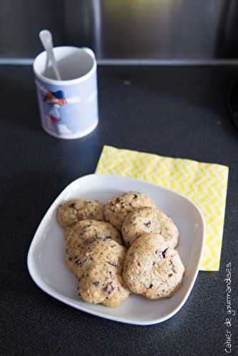 Cookies aux pépites de chocolat sans MG ajoutées