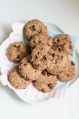 Biscuits avoine et chocolat