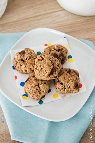 Cookies vegan chocolat et amandes