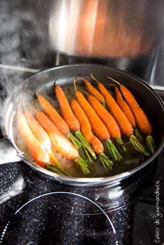 Carottes nouvelles fondantes