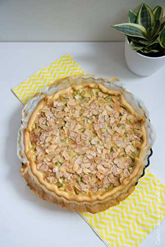 Tarte à la rhubarbe