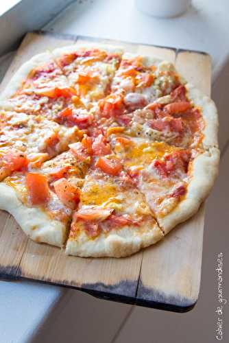 Pizza tomate 3 fromages