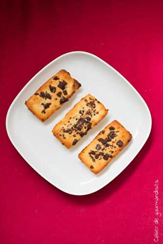 Financiers citron et chocolat