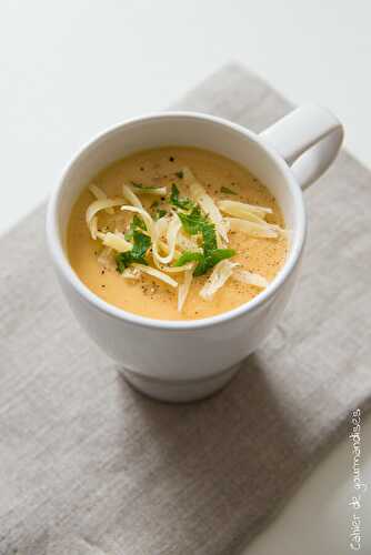 Velouté poireau et patates douces