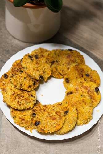 Galettes végétariennes de quinoa aux carottes