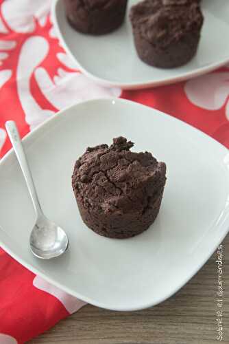 Muffins délicieux au chocolat et à la patate douce