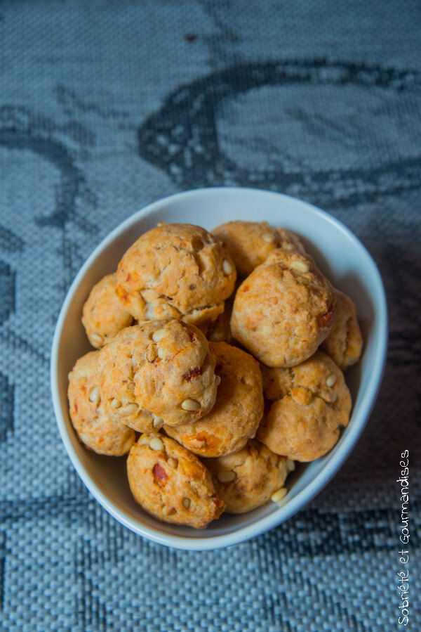 Cookies aux tomates confites spécial apéro