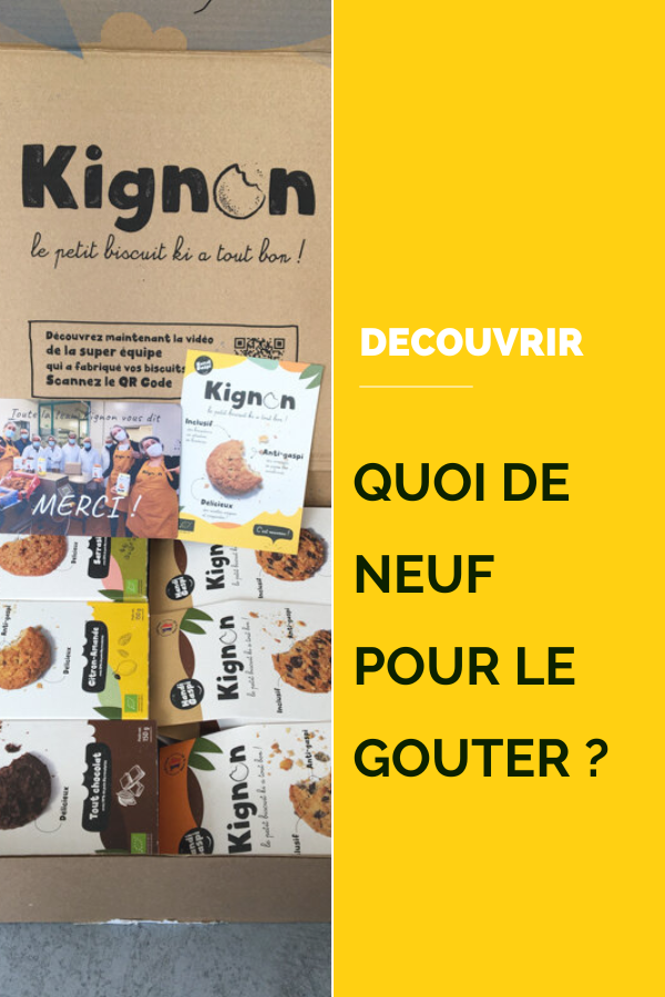 Dégustez les biscuits éthiques Kignon, beaucoup mieux qu’un crouton de pain !!