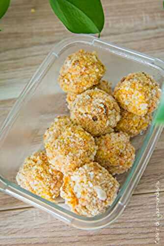 Boulettes de polenta à la carotte et au cumin