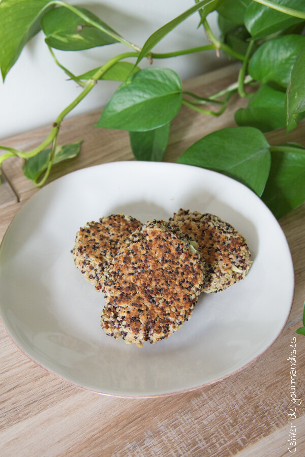 Galettes de brocolis et quinoa