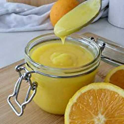 Curd orange maison – la recette facile et inratable