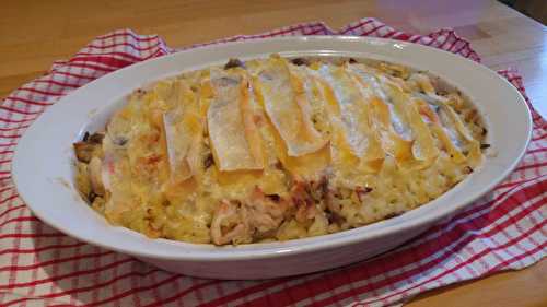 Gratin de coquillettes au reblochon