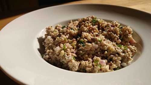 Salade de boulgour au fromage blanc & cumin