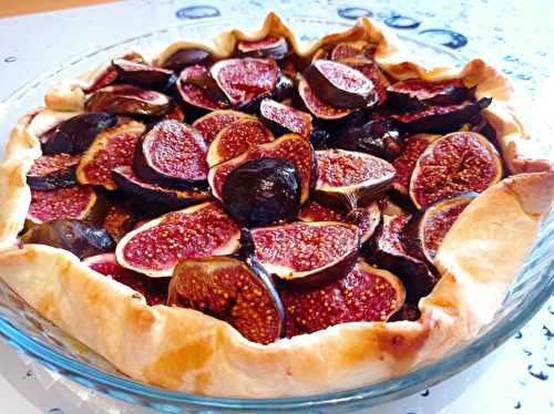 Tarte fine aux figues