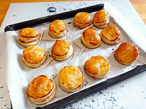 Galettes des rois, façon sucettes