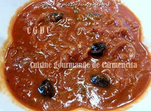 Sauce tomate pour pizza aux anchois