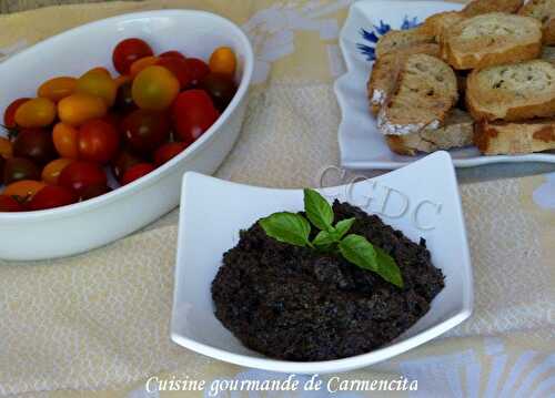 Tapenade aux olives noires