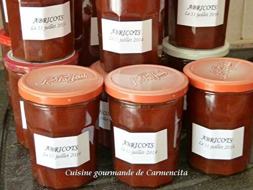 Confiture d'abricot