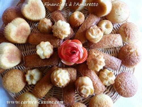 Financiers à l'amaretto