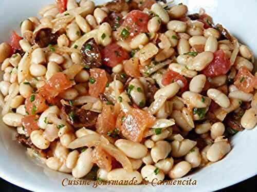 Salade de haricot blanc 