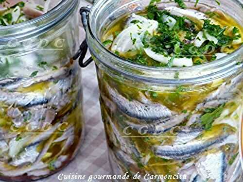  Anchois marinés 