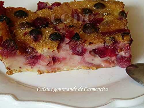 Cuajada aux cranberries et Limoncello