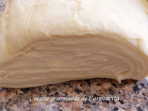 Pâte levée feuilletée
