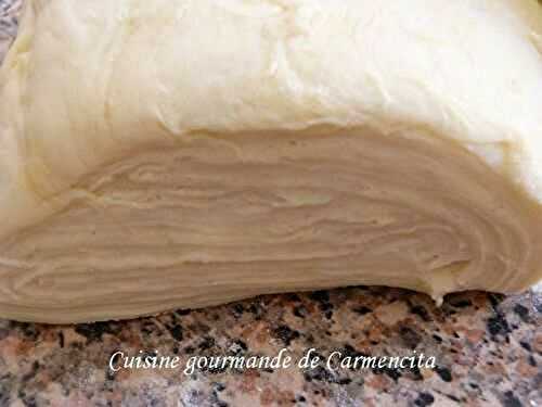 Pâte levée feuilletée