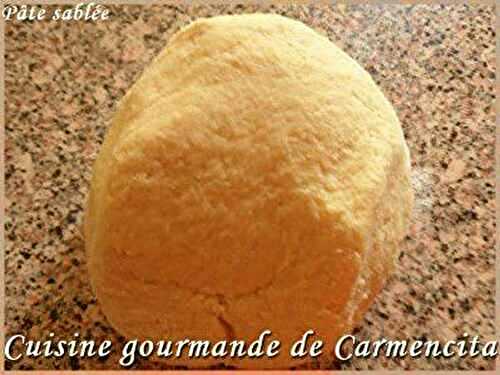 Pâte Sablée maison