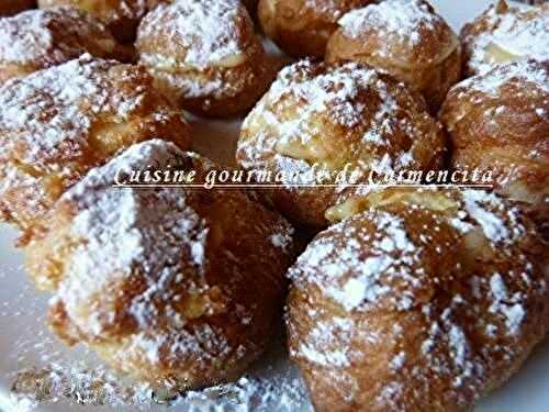 Choux à la crème au citron 