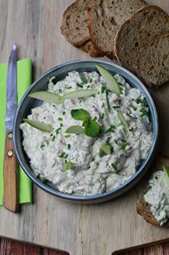 Rillettes de maquereau et pomme granny