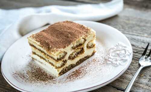 Le vrai tiramisu à l'italienne