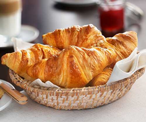 Les croissants au beurre