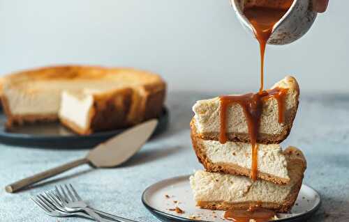 Cheesecake au caramel beurre salé