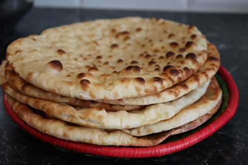 Naans au fromage