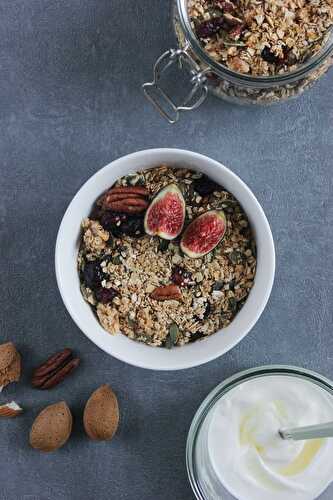 Granola maison aux fruits secs