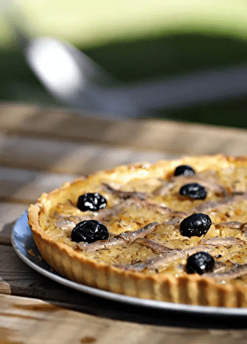 Pissaladière traditionnelle provençale