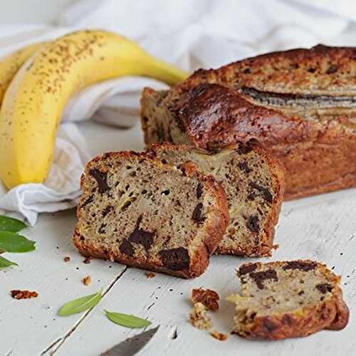 Banana bread moelleux