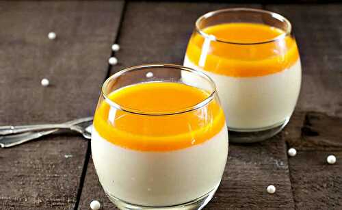 Panna cotta à la mangue