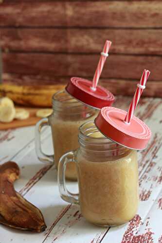 Smoothie à la banane et au miel