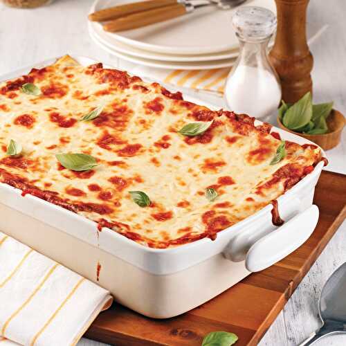 Lasagnes à la bolognaise