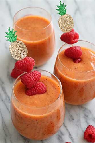 Smoothie aux fruits sans lait