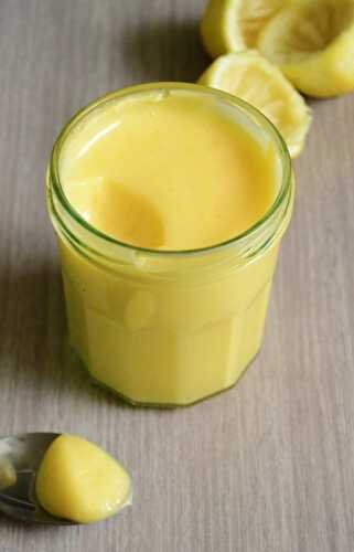 Lemon curd maison