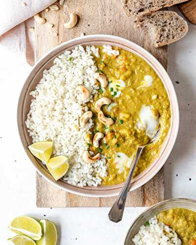 Dhal de lentilles corails