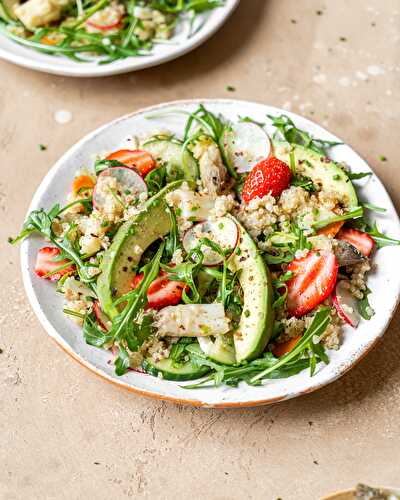 Salade sucrée/salée aux Asperges des Sables des Landes IGP